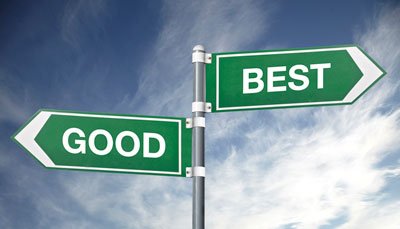 Good versus Best - Pamela Weaver Coaching